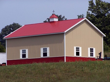 Surrey Beige, Autumn Red, White Shop